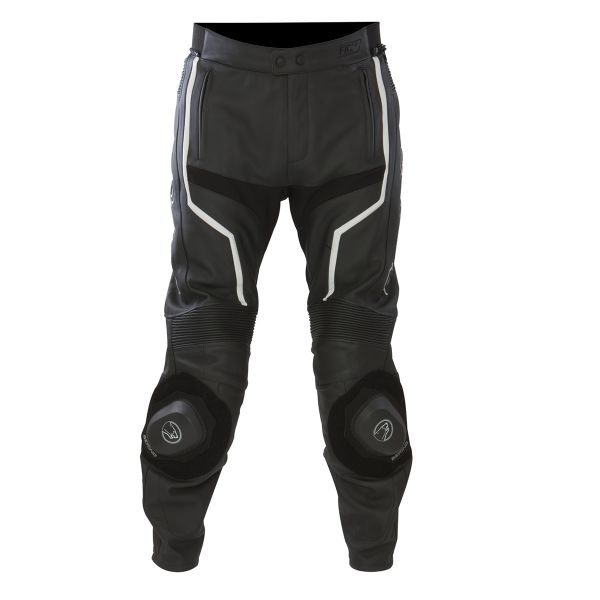 Pantalone moto Bering Flash Pant Nero Bianco