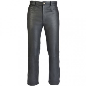 Jeans moto Soubirac Jean Pelle Sympatex Nero