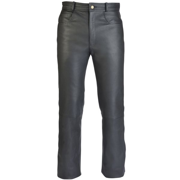 Pantalone moto Soubirac Jean Pelle Sympatex Nero