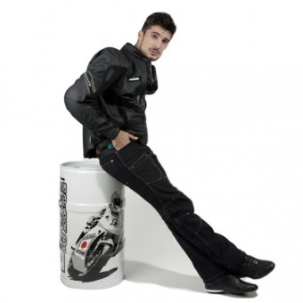 Pantalone moto Esquad Strong Black