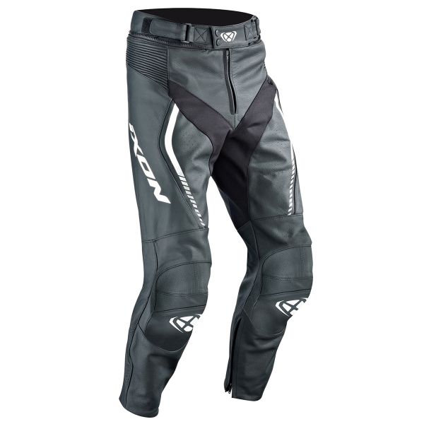 Pantalone moto Ixon Fighter Pant Black White