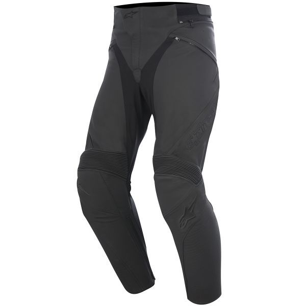 Pantalone moto Alpinestars Jagg Leather Black Black