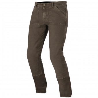 Pantalone moto Alpinestars Oscar Tom Canvas Brown
