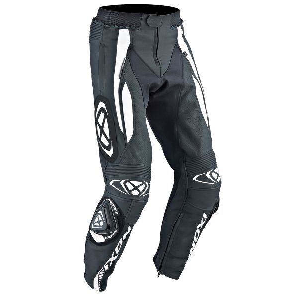 Pantalone moto Ixon Vortex Pant Black White