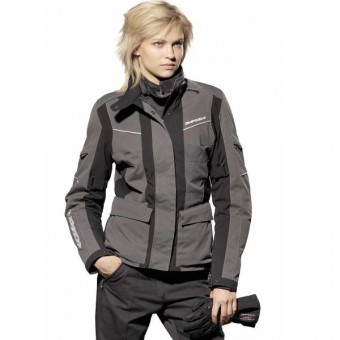 Giacche Moto Lunghe Spidi Venture H2out Lady Nero/Antracite
