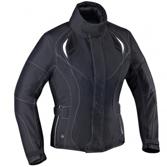 Giacche Moto Lunghe Ixon Alhena HP Black White