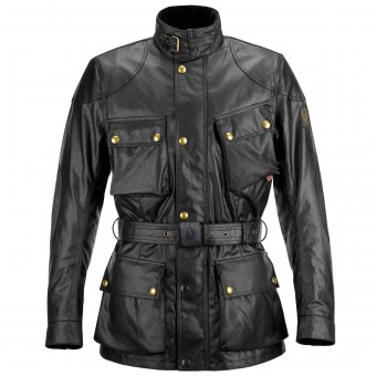 Giacche Moto Lunghe Belstaff Classic Trophy Black