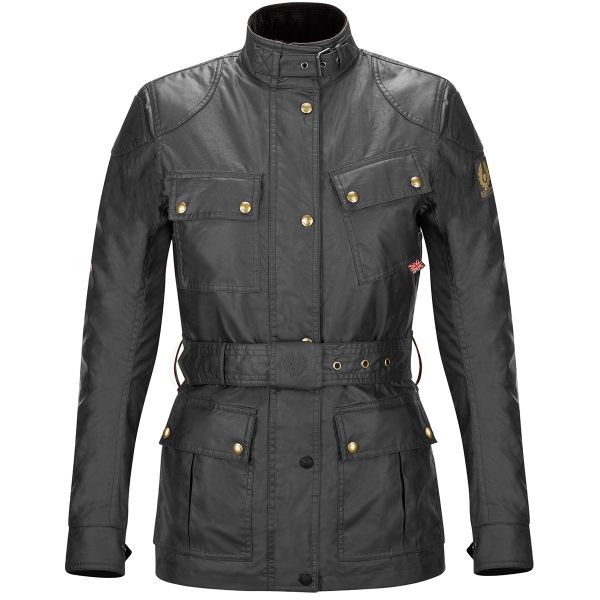 Giacche Moto Lunghe Belstaff Classic Trophy Lady Black Giacche Moto Lunghe Belstaff Classic Trophy Lady Black