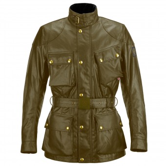 Giacche Moto Lunghe Belstaff Classic Trophy Woodland