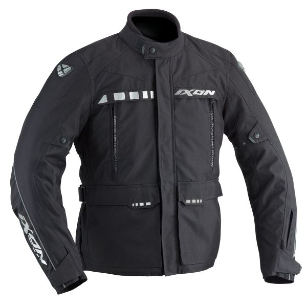Giacche Moto Lunghe Ixon Corsica Nero Giacche Moto Lunghe Ixon Corsica Nero