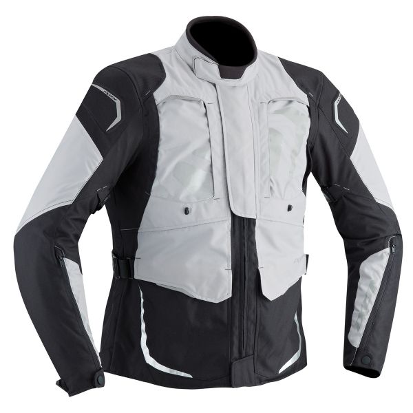 Giacche moto Ixon Cross Air Grey Black
