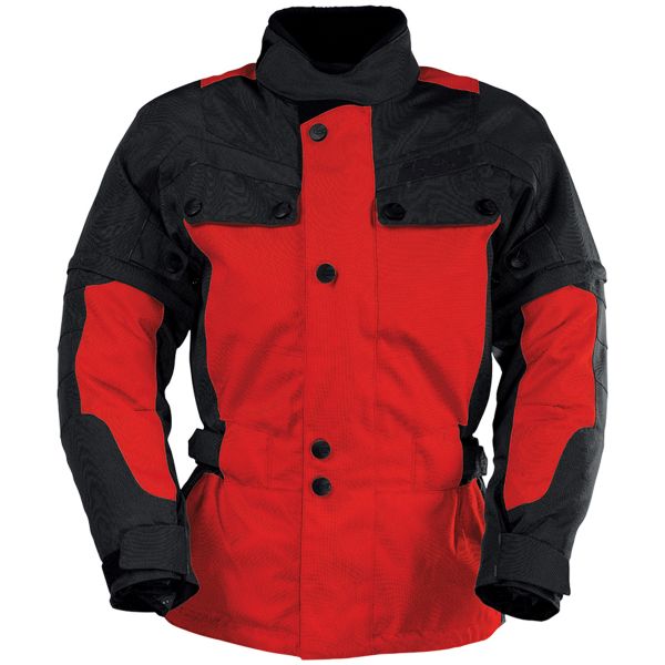 Giacca Moto IXS Explorer Jacket II Black Red Kid Al Miglior Prezzo |  iCasque.it