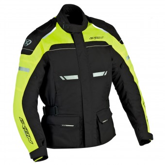 Giacche Moto Lunghe Ixon Fjord Nero Giallo