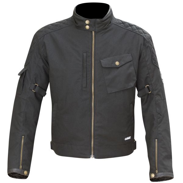 Giacche moto Merlin Hamstall Wax Cotton Black