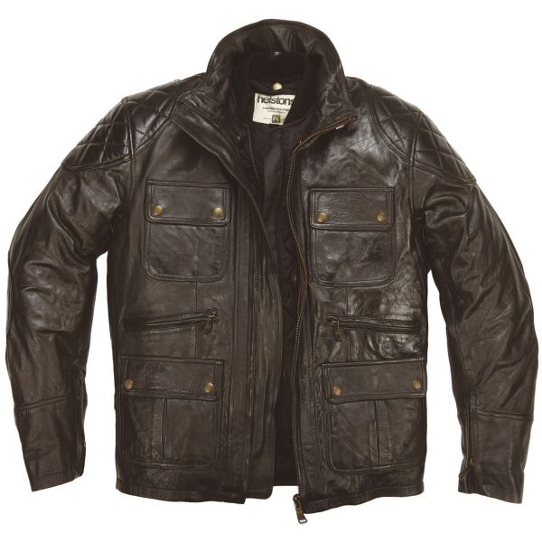 Giacche moto Helstons Hunt Brown