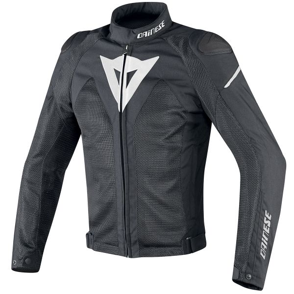 Giacche moto Dainese Hyper Flux D-Dry Black White