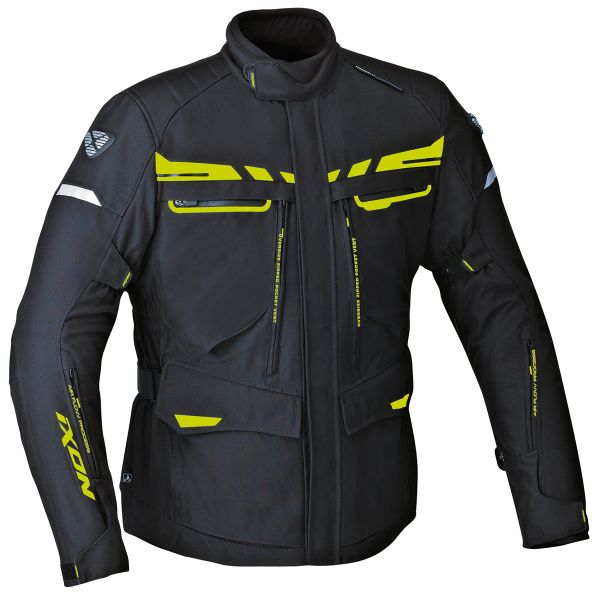 Giacche Moto Lunghe Ixon Protour HP Black Yellow