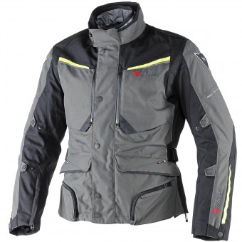 Giacche Moto Lunghe Dainese Sandstorm Gore-Tex Black Yellow Fluo