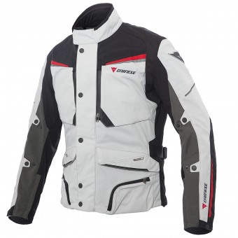 Giacche Moto Lunghe Dainese Sandstorm Gore-Tex Grey Black Red