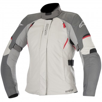 Giacche Moto Lunghe Alpinestars Stella Ares Gore-Tex Light Grey