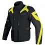 Giacche Moto Lunghe Dainese Tempest D-Dry Black Yellow Fluo