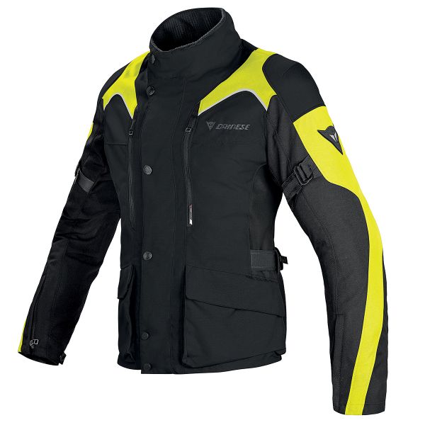 Giacche Moto Lunghe Dainese Tempest Lady D-Dry Black Yellow Fluo Giacche Moto Lunghe Dainese Tempest Lady D-Dry Black Yellow Fluo
