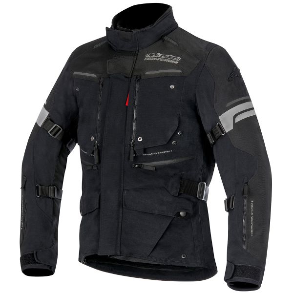 Giacche Moto Lunghe Alpinestars Valparaiso 2 Black Gray