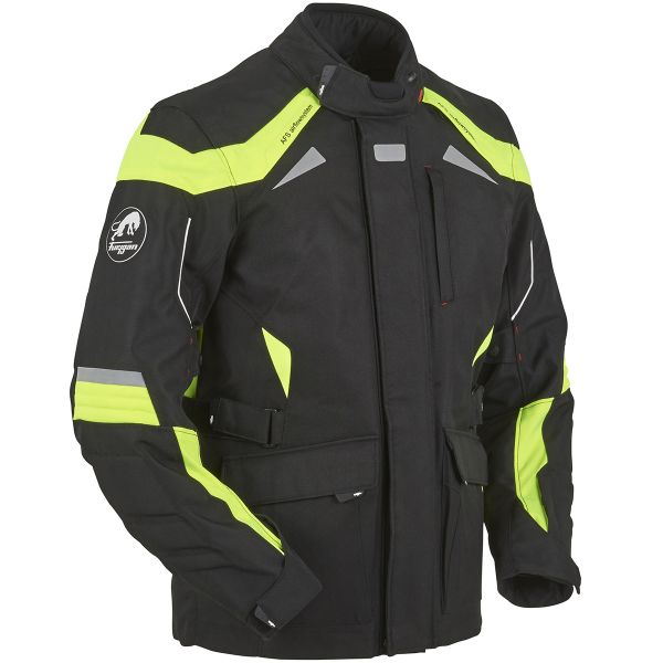 Giacche Moto Lunghe Furygan WR-16 HV Black Yellow Fluo Giacche Moto Lunghe Furygan WR-16 HV Black Yellow Fluo