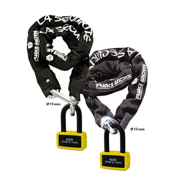 Catene France Antivol Elite Stark Mini Catena Lunga SRA 110 cm