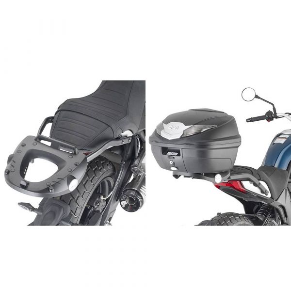 Kit di fissaggio bauletti Givi Supporto Monolock 9222FZ CF Moto 700 CL-X (21-22)