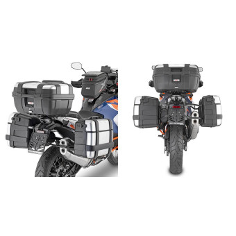 Kit di fissaggio valigie Givi Portapacchi Monokey PLO7713MK KTM 1290 Super Adventure (21-24) Kit di fissaggio valigie Givi Portapacchi Monokey PLO7713MK KTM 1290 Super Adventure (21-24)