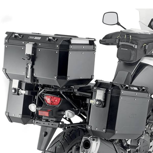 Kit di fissaggio valigie Givi Portapacchi Trekker Outback PLO3118CAM Suzuki V-Strom 1050 (20-23) Kit di fissaggio valigie Givi Portapacchi Trekker Outback PLO3118CAM Suzuki V-Strom 1050 (20-23)