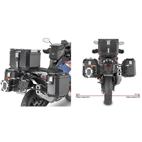 Kit di fissaggio valigie Givi Portapacchi Trekker Outback PLO7713CAM KTM 1290 Super Adventure (21) Kit di fissaggio valigie Givi Portapacchi Trekker Outback PLO7713CAM KTM 1290 Super Adventure (21)