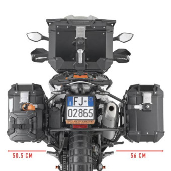 Kit di fissaggio valigie Givi Portavaligie Trekker Outback PLO7717CAM KTM 790/890 Adventure/890 SMT Kit di fissaggio valigie Givi Portavaligie Trekker Outback PLO7717CAM KTM 790/890 Adventure/890 SMT