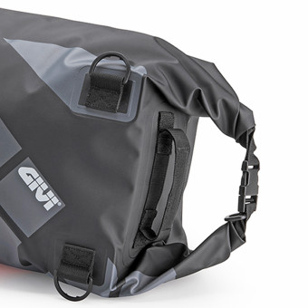 Givi Borsa da sella EA114GRB Impermeabile 30L Grigio Rosso