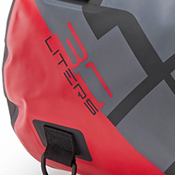 Givi Borsa da sella EA114GRB Impermeabile 30L Grigio Rosso