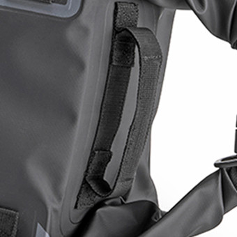 Givi Borsa da sella EA114GRB Impermeabile 30L Grigio Rosso
