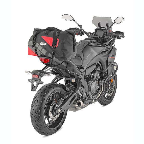 Givi Borsa da sella EA115GRB Impermeabile 40L Grigio Rosso