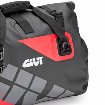 Givi Borsa da sella EA115GRB Impermeabile 40L Grigio Rosso