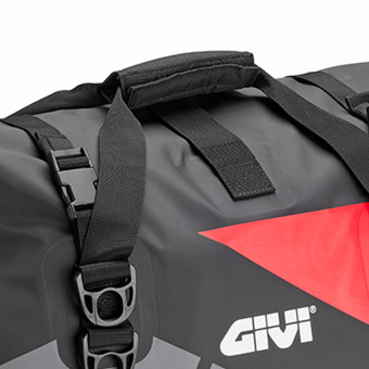 Givi Borsa da sella EA115GRB Impermeabile 40L Grigio Rosso
