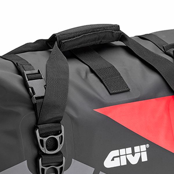 Givi Borsa da sella EA115GRB Impermeabile 40L Grigio Rosso