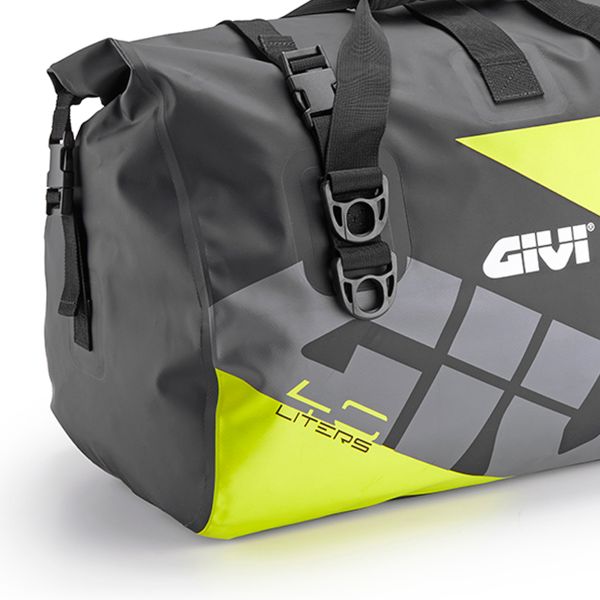 Givi Borsa da sella EA115GRB Impermeabile 40L Grigio Giallo