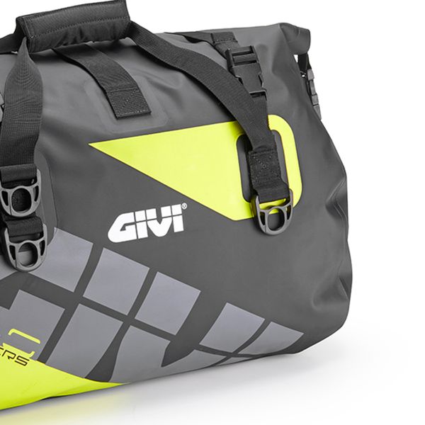 Givi Borsa da sella EA115GRB Impermeabile 40L Grigio Giallo