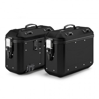 Bauletti - Valigie moto Givi Paio di Valigie Monokey Trekker Dolomiti Black 36L Pack 2 Bauletti - Valigie moto Givi Paio di Valigie Monokey Trekker Dolomiti Black 36L Pack 2