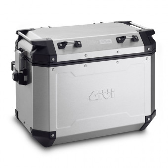 Bauletti - Valigie moto Givi Paio di Valigie Laterali Monokey Trekker Outback 48 L Silver Pack2 Bauletti - Valigie moto Givi Paio di Valigie Laterali Monokey Trekker Outback 48 L Silver Pack2