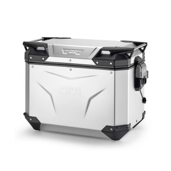 Bauletti - Valigie moto Givi Bagaglio laterale sinistro Trekker Outback EVO 48L anodizzato Bauletti - Valigie moto Givi Bagaglio laterale sinistro Trekker Outback EVO 48L anodizzato