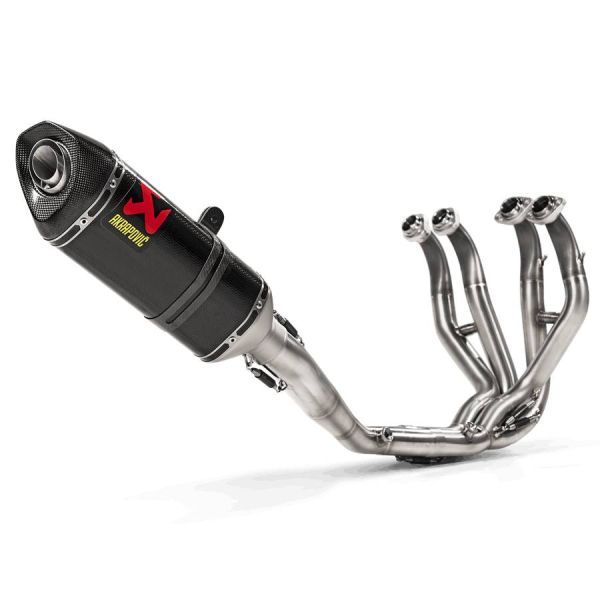 Linea completa Akrapovic Kawasaki ZX-6R 636 Racing Inox/Carbonio (24)