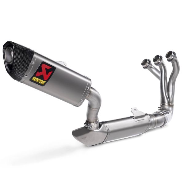Linea completa Akrapovic Racing Inox/Titanio Yamaha MT-09 (21-23)