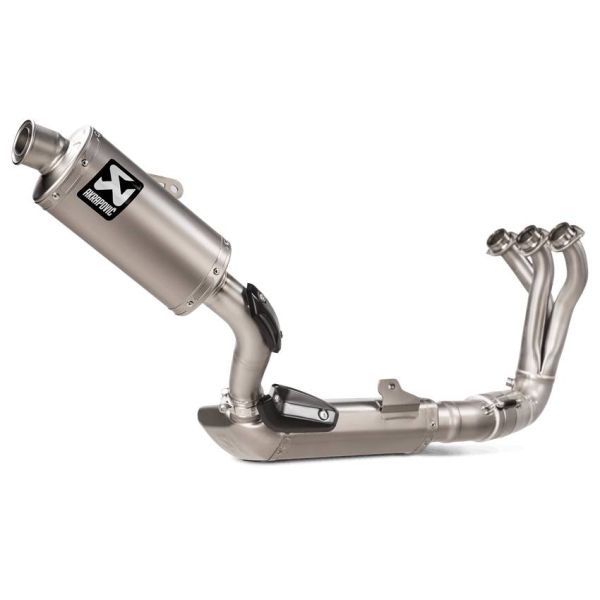 Linea completa Akrapovic Racing Inox/Titanio Yamaha XSR900 (22-24)