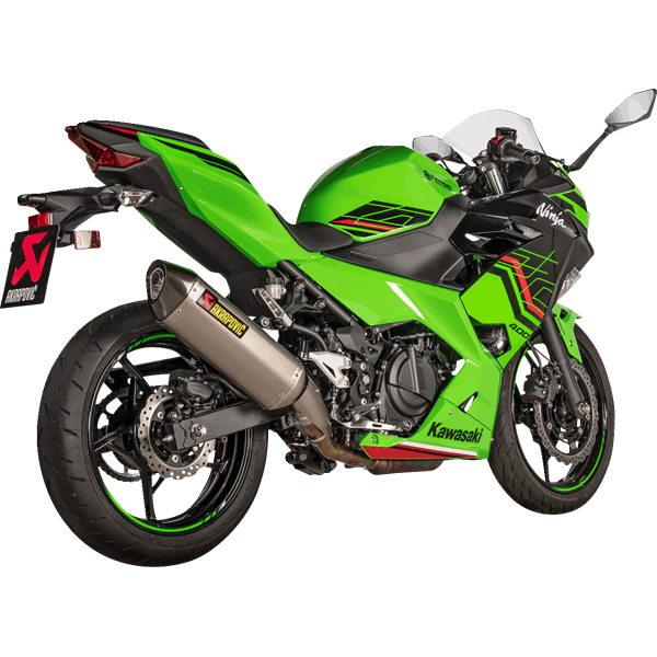 Akrapovic Titanio/Carbonio Kawasaki Ninja 400/Z400 (18-23)